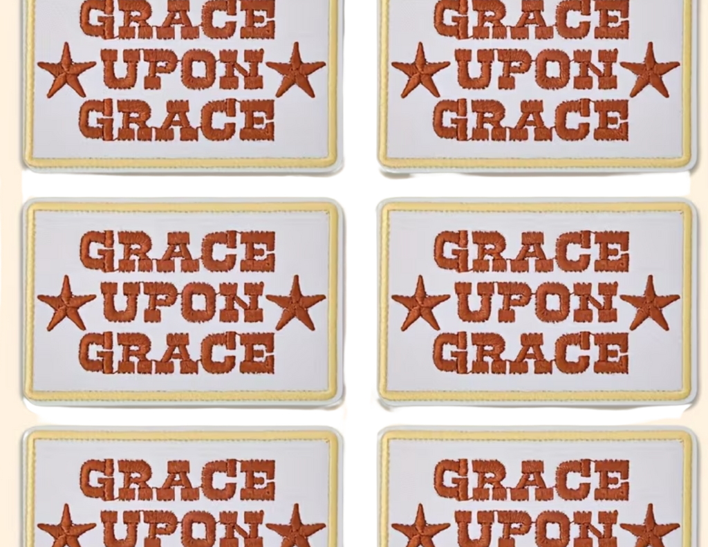 Grace Upon Grace Hat Patch