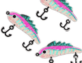 Pink Bait Hat Patch