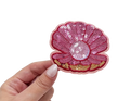 Pink Pearl Hat Patch
