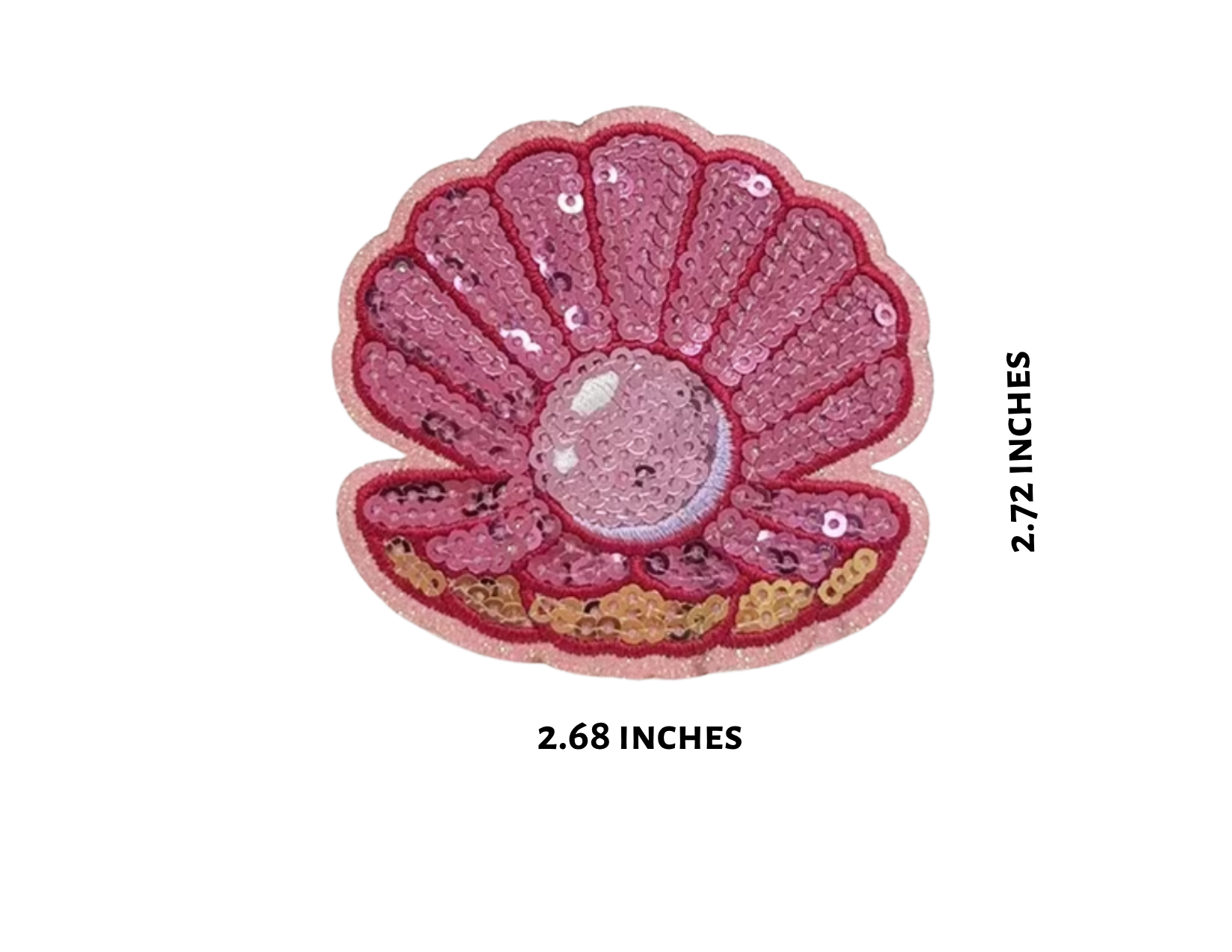 Pink Pearl Hat Patch