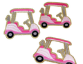 Pink Cart Hat Patch