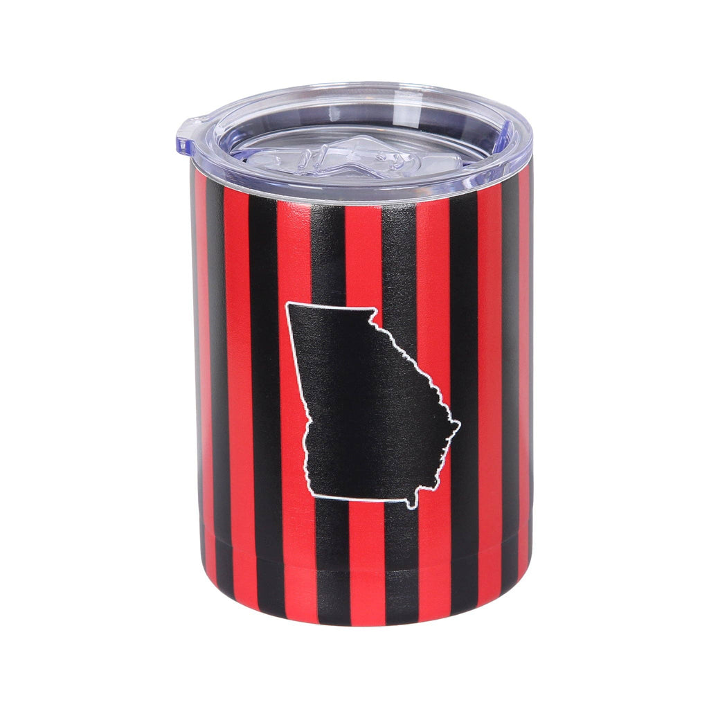 GA Red and Black Tumbler