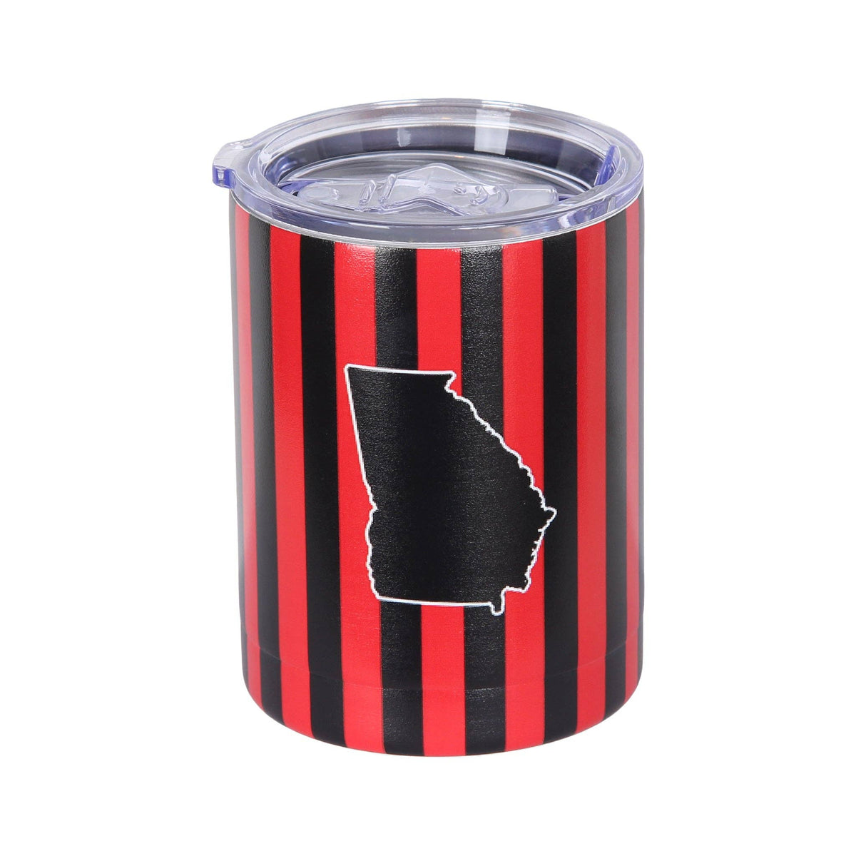 GA Red and Black Tumbler