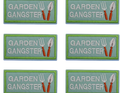 Garden Gangster Hat Patch