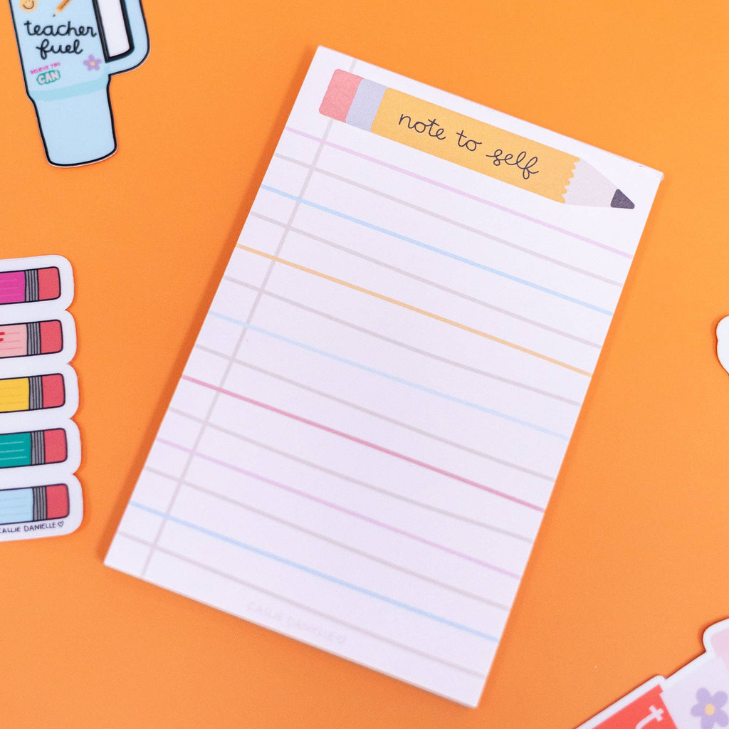 Note To Self Pencil Notepad