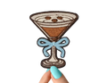 Chocolate Martini Hat Patch