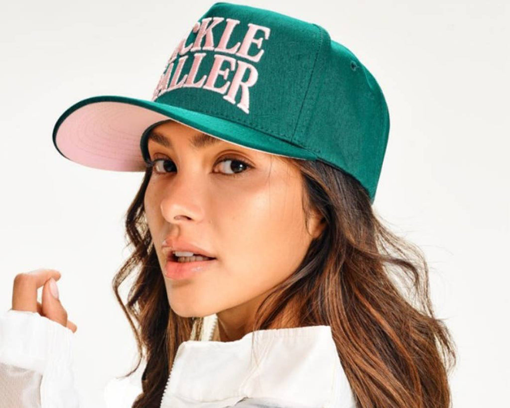 PICKLE BALLER 3D Letter Embroidery Two-Tone Trucker Hat