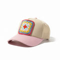 Cotton Candy Crochet Cap