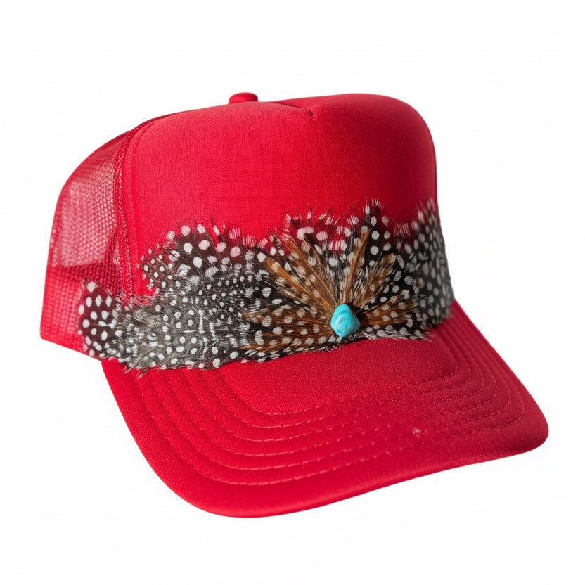 Scarlet Skies Trucker