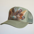 Custom Feathered Hat