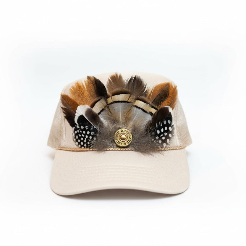 Custom Feathered Hat