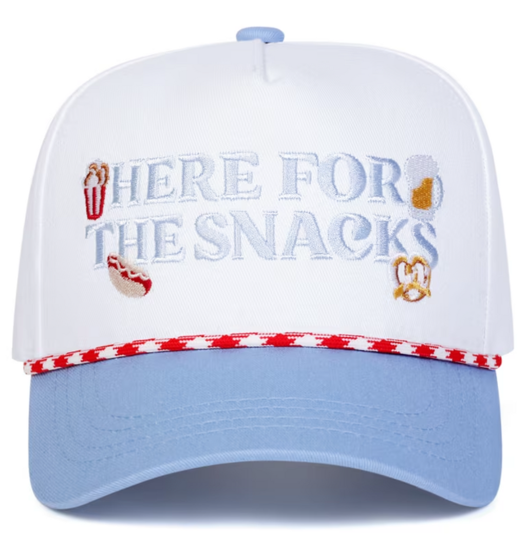 Here for the snacks