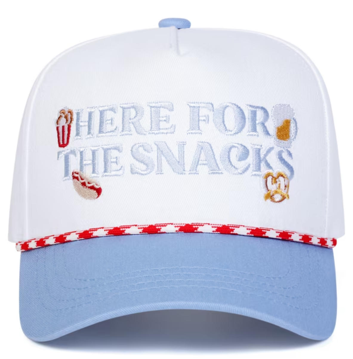 Here for the snacks