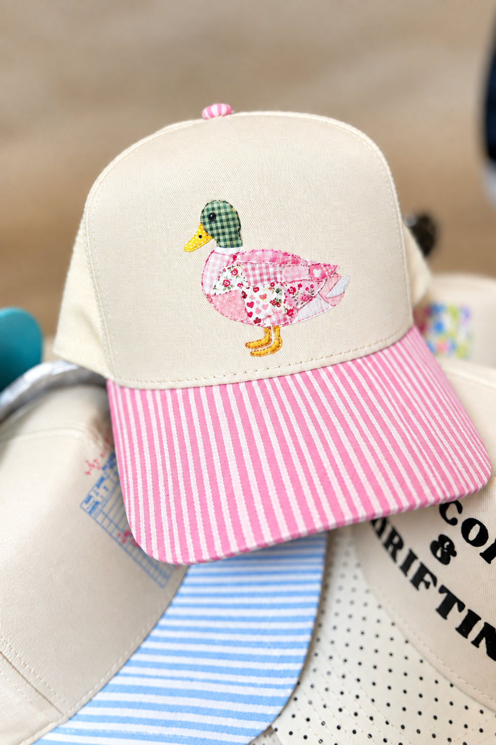 Patchwork Duck Trucker Hat