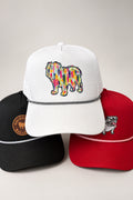 Colorful Bulldog Trucker Hat