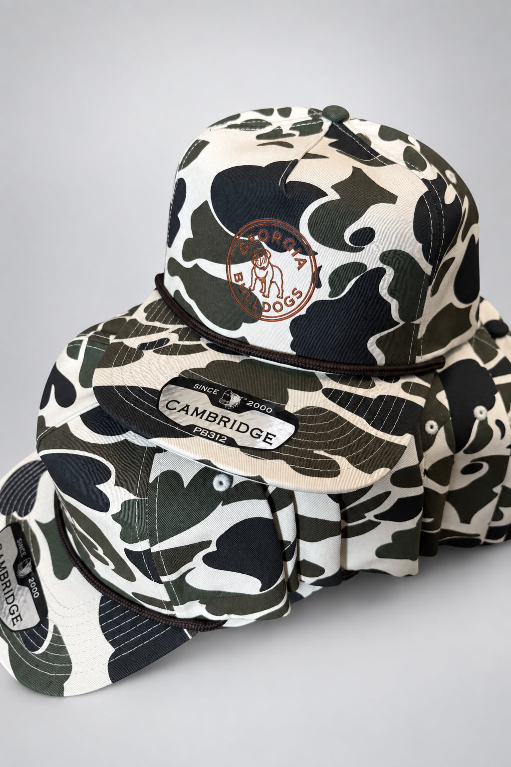 Camo Bulldog Hat