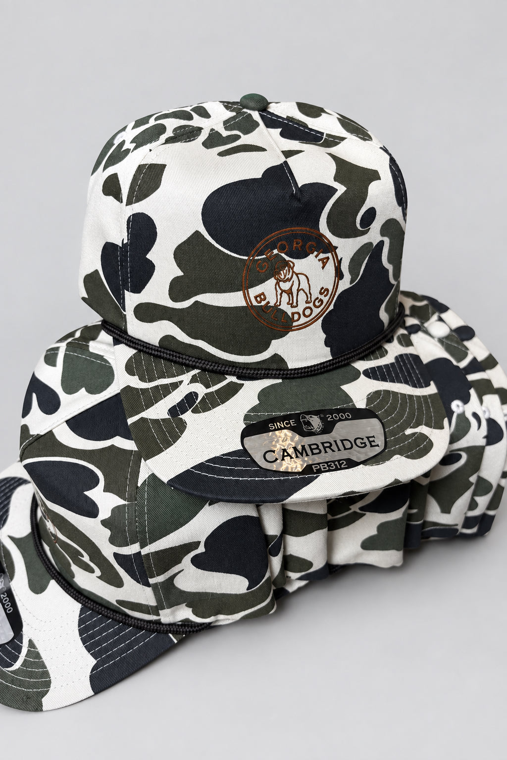 Camo Bulldog Hat