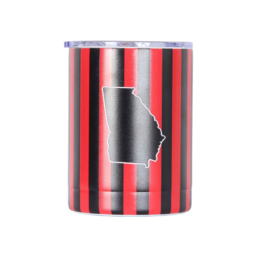GA Red and Black Tumbler